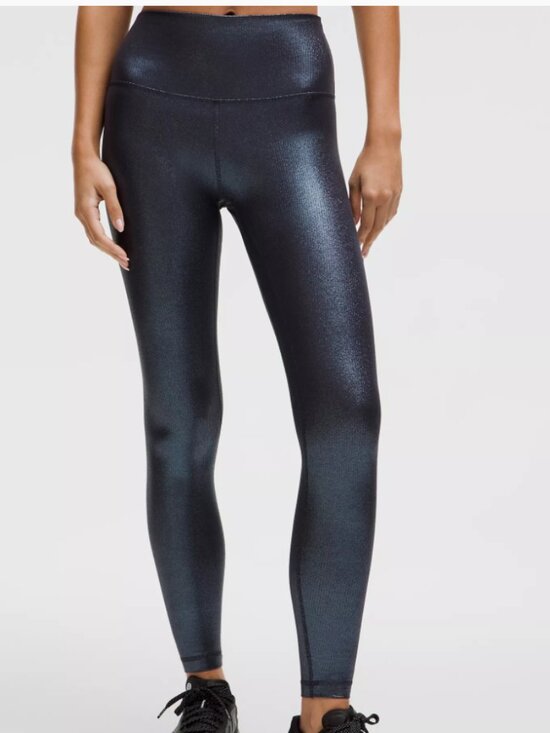 lululemon athletica Pants - lululemon Align™ High-Rise Ribbed Pant 28"  Shine; Size 6